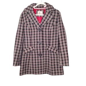 Bob Jimley Aka checked button down heavy coat